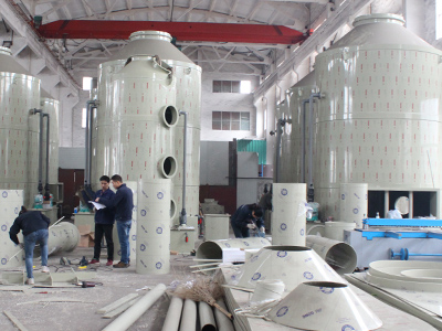 泛普PP噴淋塔加工圖