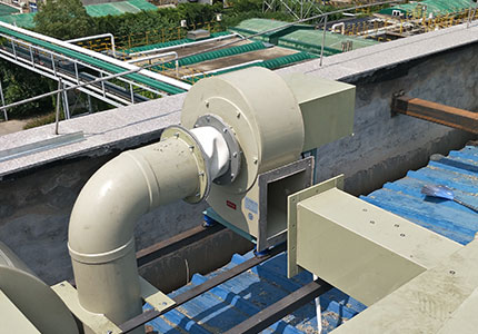 PP風機進出口軟接圖