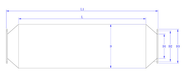 pp消音器外形尺寸圖