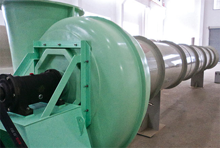 FRP風機主機結構圖