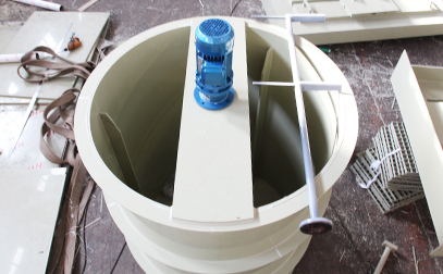 加藥攪拌桶擾流板圖