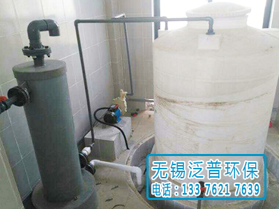 泛普環保電廠鹽酸儲罐酸霧吸收器安裝圖