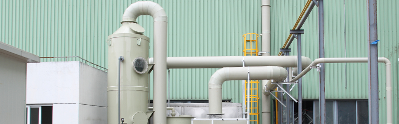 酸洗廢氣淨化塔安裝圖