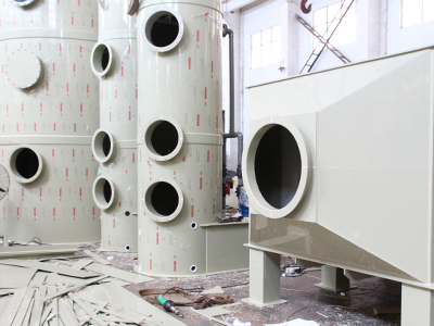 法拉板製作噴淋塔圖