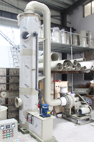 泛普環保噴淋塔實物圖